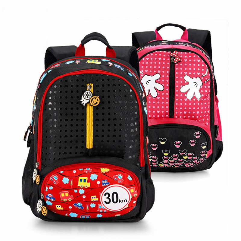 1-3-6 grade children school bag