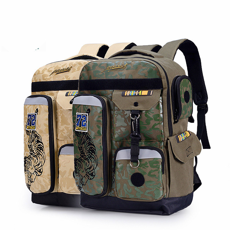 Camouflage schoolbags
